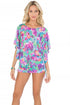 Luli Fama Pequeño Paraiso Unwrap Me Mini Dress